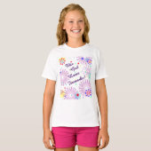 この子は花火が大好き!7月4日Tシャツ Tシャツ (正面フル)