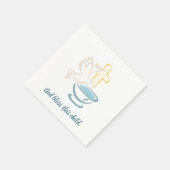 この子を神が祝福する スタンダードカクテルナプキン (角)