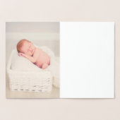 この子供のためにパーソナライズ私はカードを祈りました 箔カード (内部)