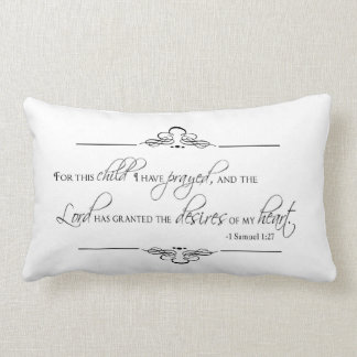 この子供のために私は子供部屋のための枕を祈りました ランバークッション