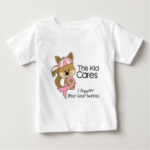 この子供は乳癌の認識度を気にします ベビーTシャツ