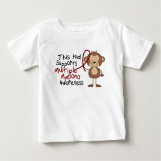 この子供は多発性骨髄腫の認識度を支えます ベビーTシャツ