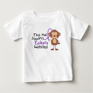 この子供は癲癇の認識度を支えます ベビーTシャツ