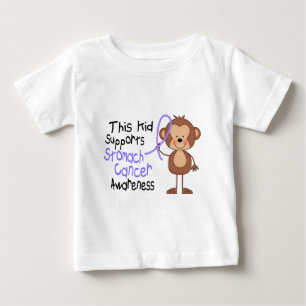 この子供は胃癌の認識度を支えます ベビーTシャツ