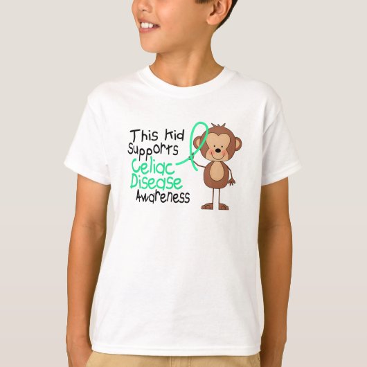 この子供はCeliac病気の認識度を支えます Tシャツ (正面)