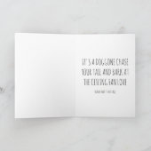 この子犬の愛ではない シーズンカード (内部)