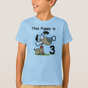 この子犬の誕生日Tシャツとギフト Tシャツ