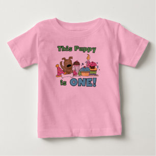 この子犬は1 Tシャツおよびギフトです ベビーTシャツ