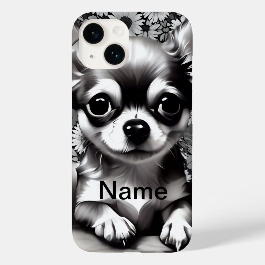 この子犬を使って写真をカスタマイズする Case-Mate iPhoneケース (裏面)