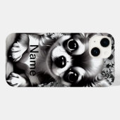 この子犬を使って写真をカスタマイズする Case-Mate iPhoneケース (裏面 (横))