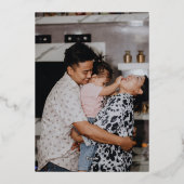 この季節に輝くクリスマスツリー 箔シーズンカード (裏面)