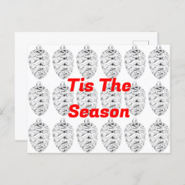 この季節のクリスマスのはがき シーズンポストカード