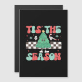 この季節のレトロな女性のホリデー (正面/裏面)