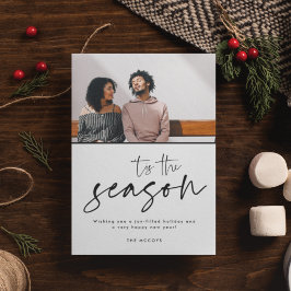 この季節の写真モダンクリスマス シーズンカード