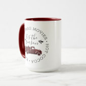 この季節の熱いココアクリスマス マグカップ (正面左)