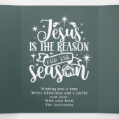 この季節の理由はイエス ～クリスマスカード～ 三つ折りクリスマスカード (内部中)