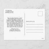 この季節の理由はイエス バッファロープライド H シーズンポストカード (裏面)