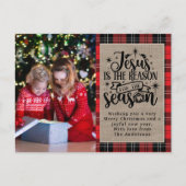 この季節の理由はイエス バッファロープライド H シーズンポストカード (正面)