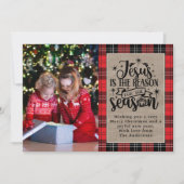 この季節の理由はイエス バッファロープレイド シーズンカード (正面)