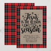 この季節の理由はイエス ブッファロープレイド シーズンカード (正面/裏面)
