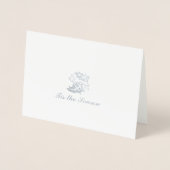 この季節の銀箔 箔カード (正面)