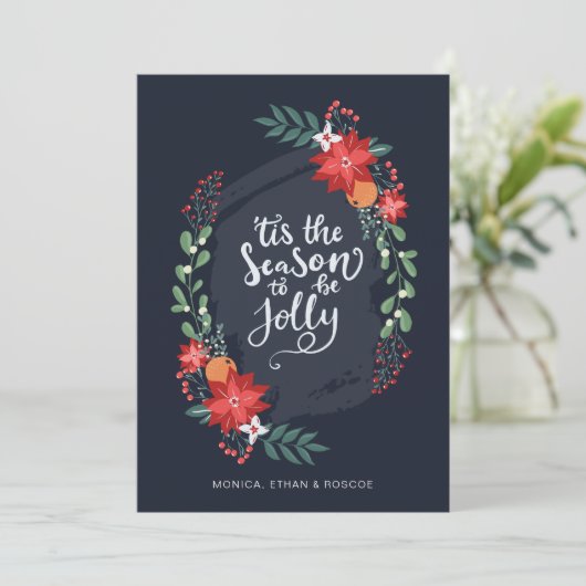 『この季節はすてき』 |フォトホリデーカード シーズンカード (スタンド正面)