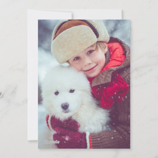 『この季節はすてき』 |フォトホリデーカード シーズンカード (裏面)