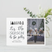 この季節はクリスマスすてき写真の台本になる シーズンカード (スタンド正面)