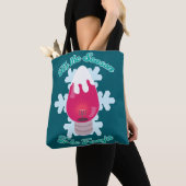 この季節はフリージンのクリスマスおもしろいおもしろい トートバッグ (クローズアップ)