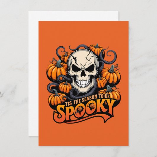 この季節は不気味な気配を漂わせる シーズンカード (正面/裏面)