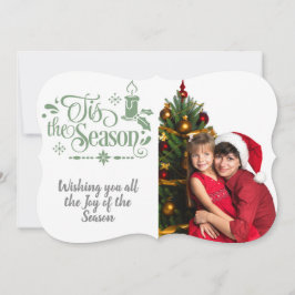 この季節/クリスマス引用文/写真/リトルグリーン シーズンカード