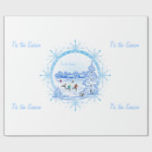 この季節 –  ラッピングペーパー (フラット)