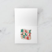 この季節 – groovyレトロクリスマス – クリスマス カード (内部)