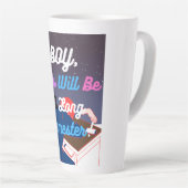 この学期は長い カフェラテマグ (右アングル)