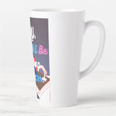 この学期は長い カフェラテマグ (右)