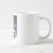 この学期は長い ジャンボコーヒーマグカップ (右)
