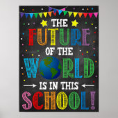 この学校のポスターの世界の未来 ポスター (正面)