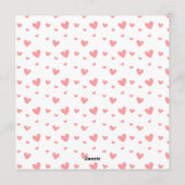 この宇宙で最高の人！ - スペースをテーマにしたバレンタイン シーズンカード (裏面)