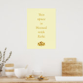 この宇宙賛美は霊気 ポスター (キッチン)