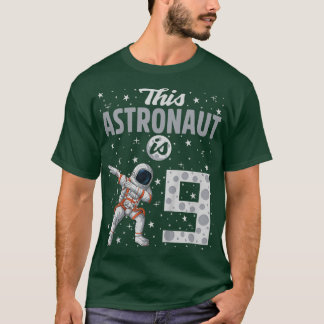 この宇宙飛行士の子供たちは9ダビング宇宙飛行士9th Bir Tシャツ
