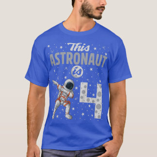 この宇宙飛行士の子供たち4ダビング宇宙飛行士4th Bir Tシャツ