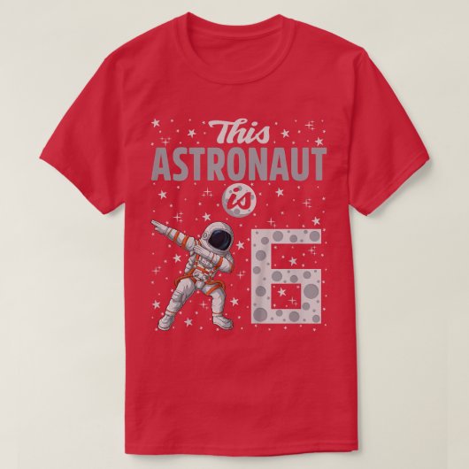 この宇宙飛行士の子供たち6番目のBir宇宙飛行士 Tシャツ (デザイン正面)