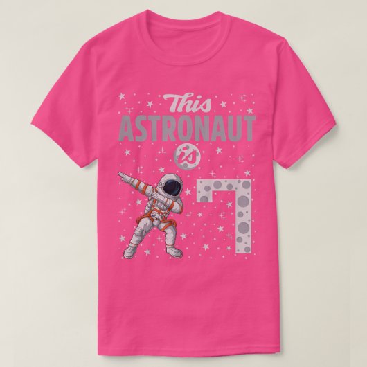 この宇宙飛行士の子供たち7番目のBir宇宙飛行士 Tシャツ (デザイン正面)