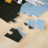 この宇宙飛行士の誕生日パーティーの招待状から ジグソーパズル (側面)