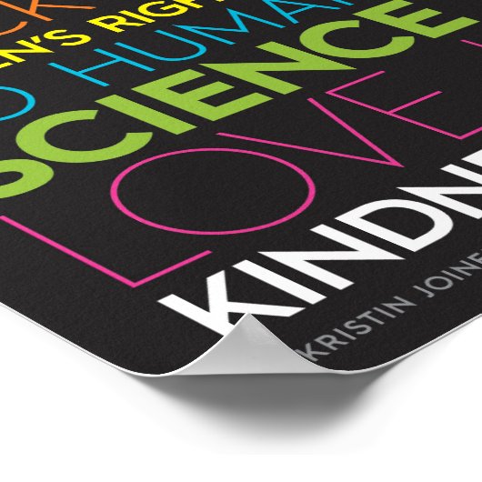 この宇宙...親切は何でものしるしだ ポスター (角)