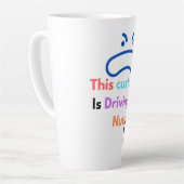 この客は私を困らせる カフェラテマグ (左アングル)