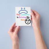 この客は私を困らせる チラシ (手)