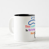 この客は私を困らせる ツートーンマグカップ (正面左)