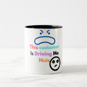 この客は私を困らせる ツートーンマグカップ (中央)