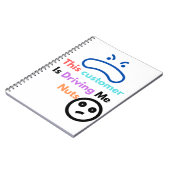 この客は私を困らせる ノートブック (左側)